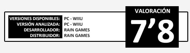 Valoracion Teslagrad con Wiiu