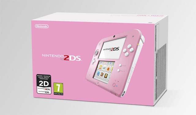 Nintendo 3ds rosa