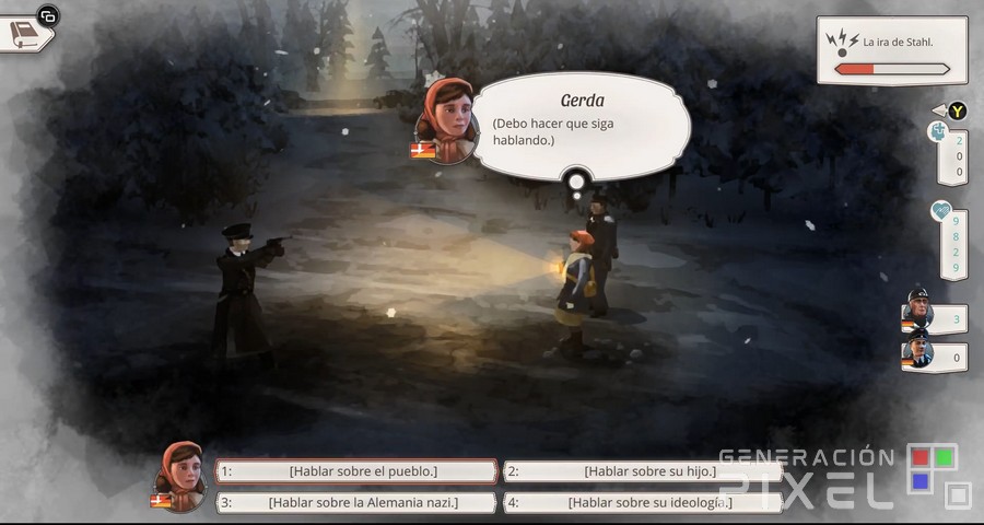 Análisis de Gerda: A Flame in Winter