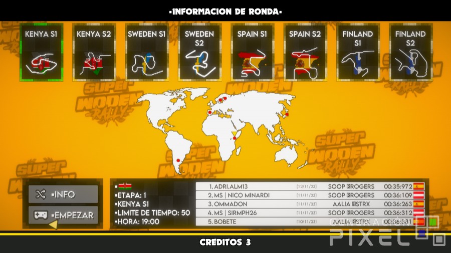 Análisis de Super Woden GP 2