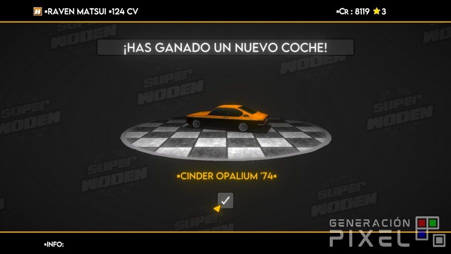 Análisis de Super Woden GP 2