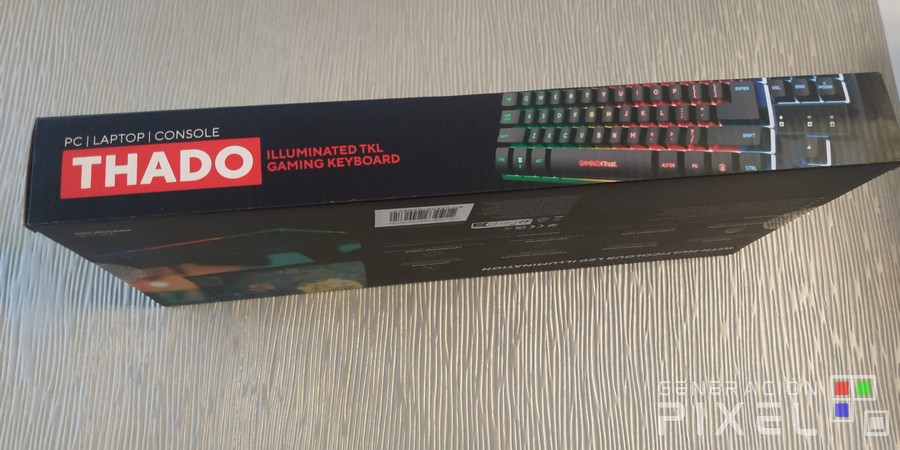 Análisis del Teclado Trust GXT 833 Thado