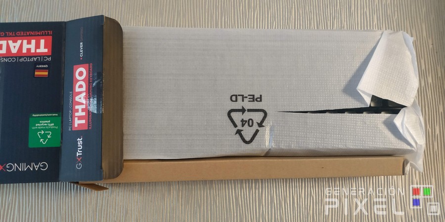 Análisis del Teclado Trust GXT 833 Thado