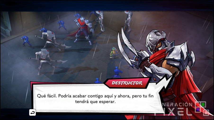 Análisis de Teenage Mutant Ninja Turtles: Splintered Fate