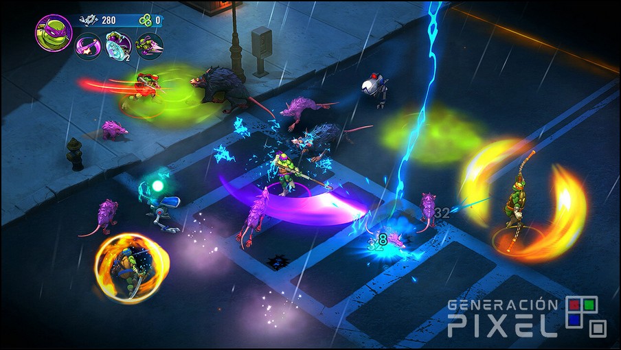 Análisis de Teenage Mutant Ninja Turtles: Splintered Fate