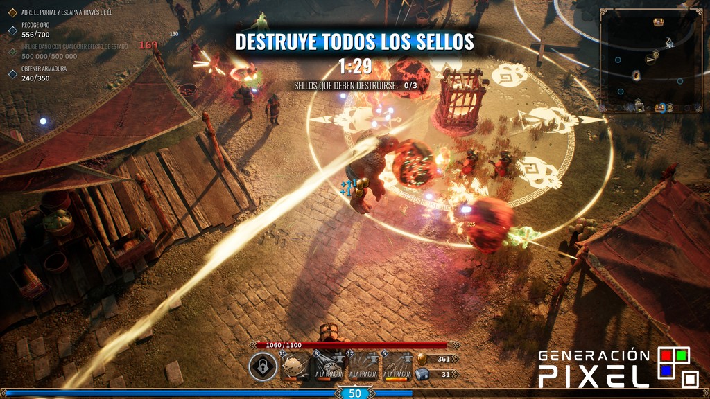 Avance de Achilles Survivor