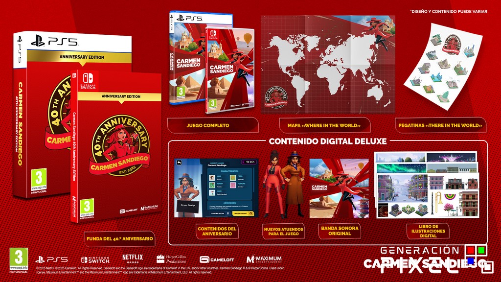 Análisis de Carmen Sandiego: 40th Anniversary Edition
