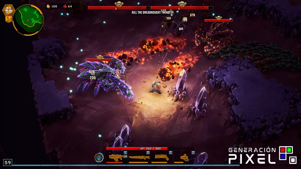 Análisis de Deep Rock Galactic Survivor