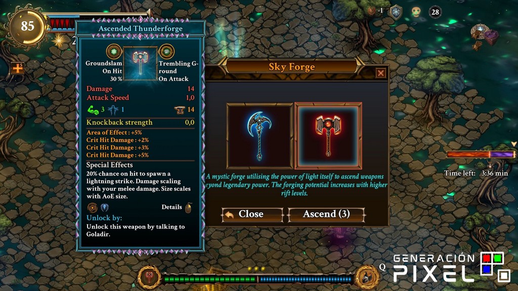 Análisis de Striving for Light