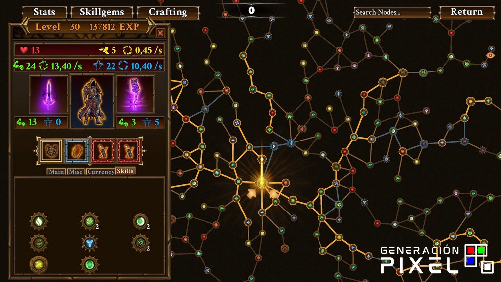 Análisis de Striving for Light