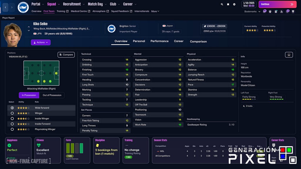 Análisis de Football Manager 26