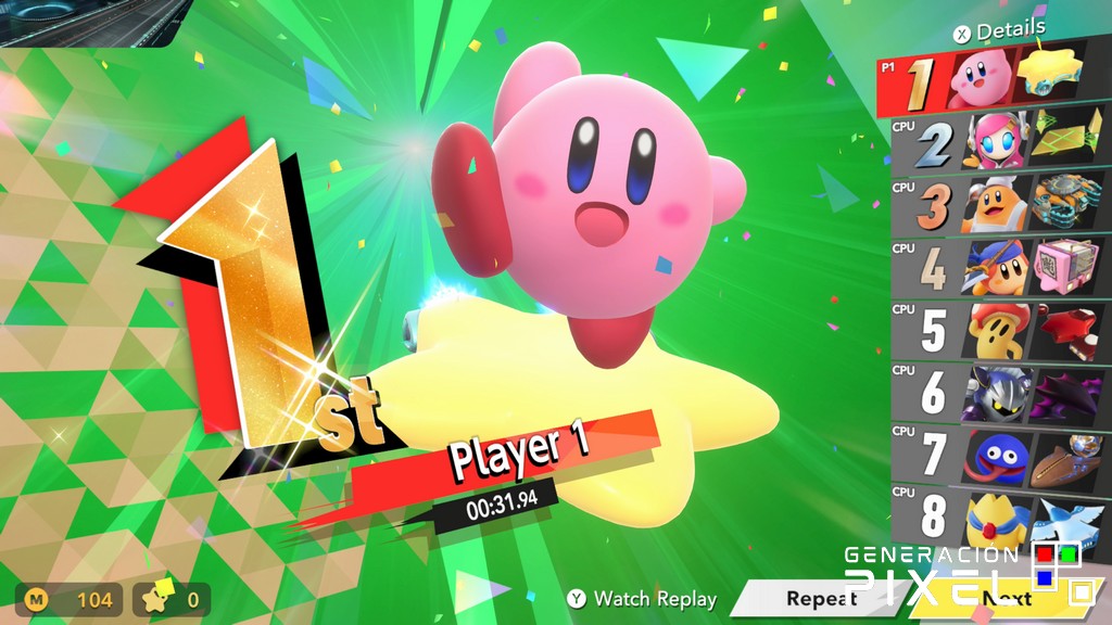 Análisis de Kirby Air Riders