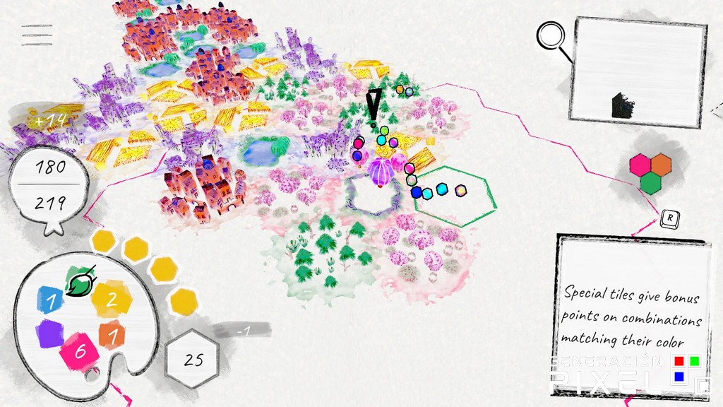 Avance de Serendipalette