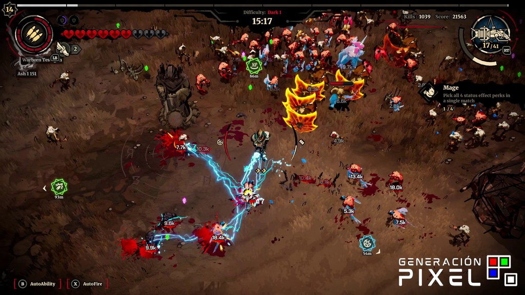 Análisis de Grind Survivors