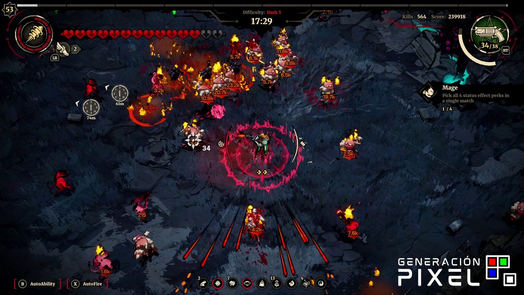 Análisis de Grind Survivors