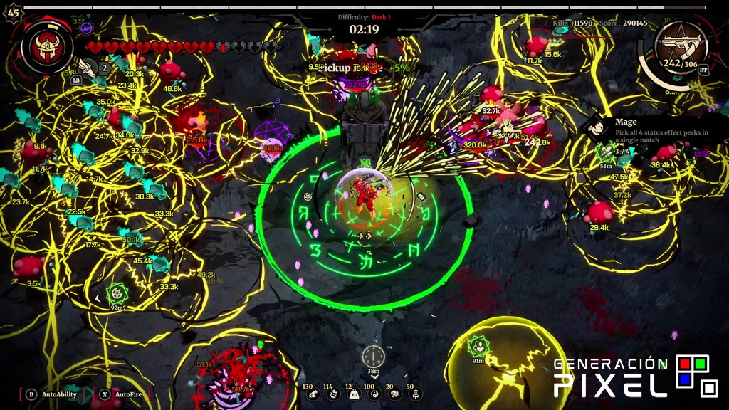 Análisis de Grind Survivors