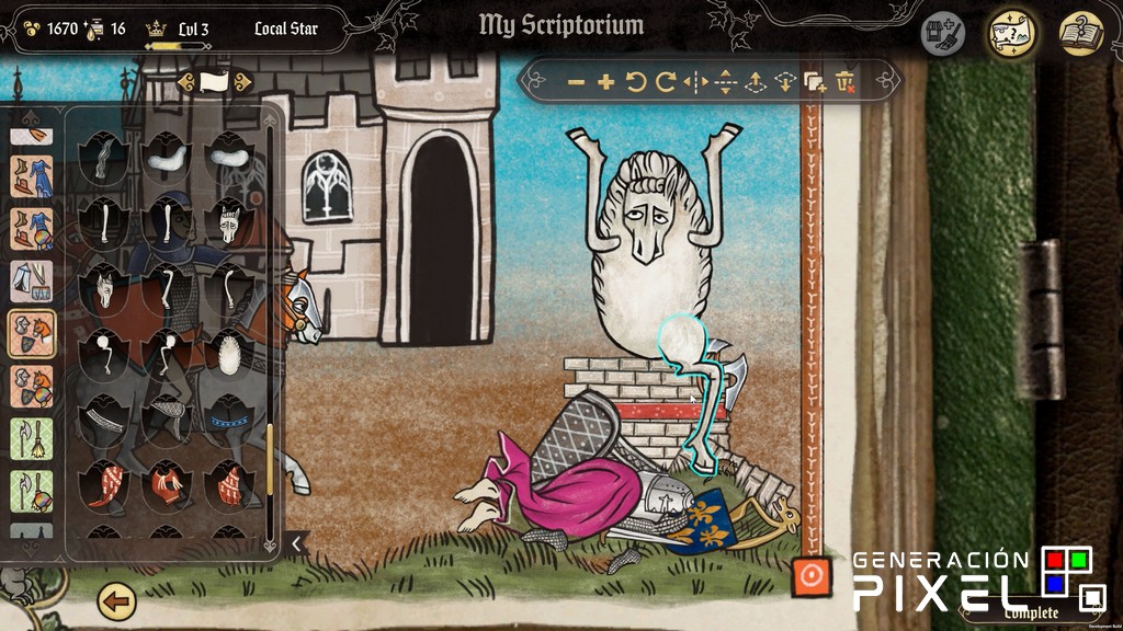 Análisis de Scriptorium: Master of Manuscripts