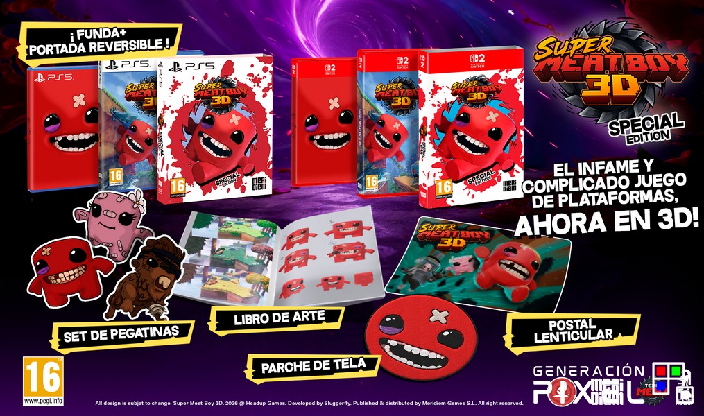 Análisis de Super Meat Boy 3D