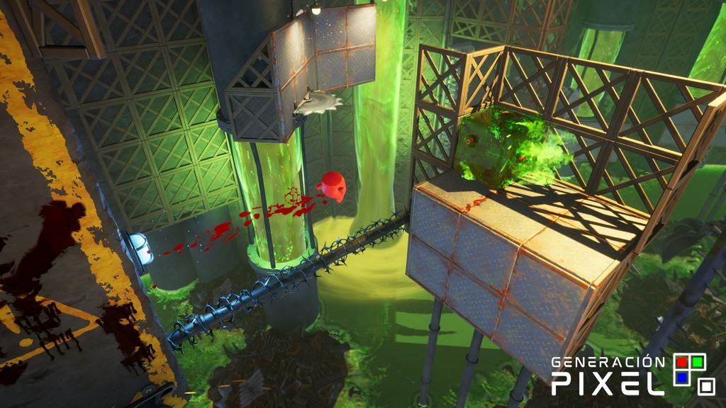 Análisis de Super Meat Boy 3D