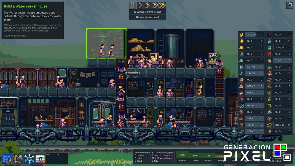 Análisis de Steel Artery: Train City Builder