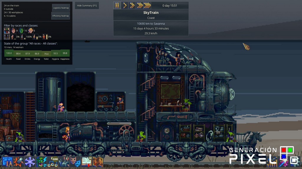 Análisis de Steel Artery: Train City Builder