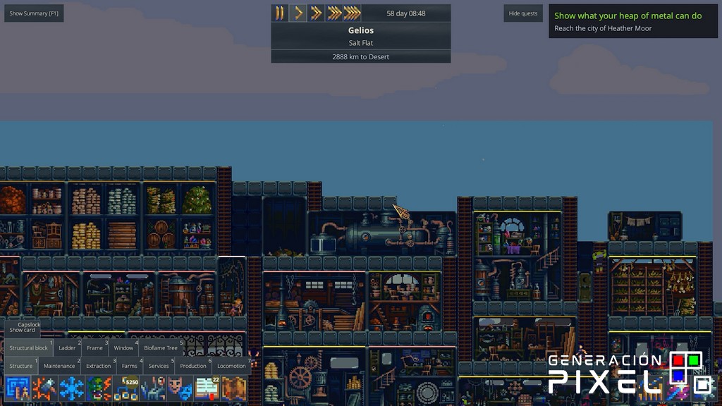Análisis de Steel Artery: Train City Builder